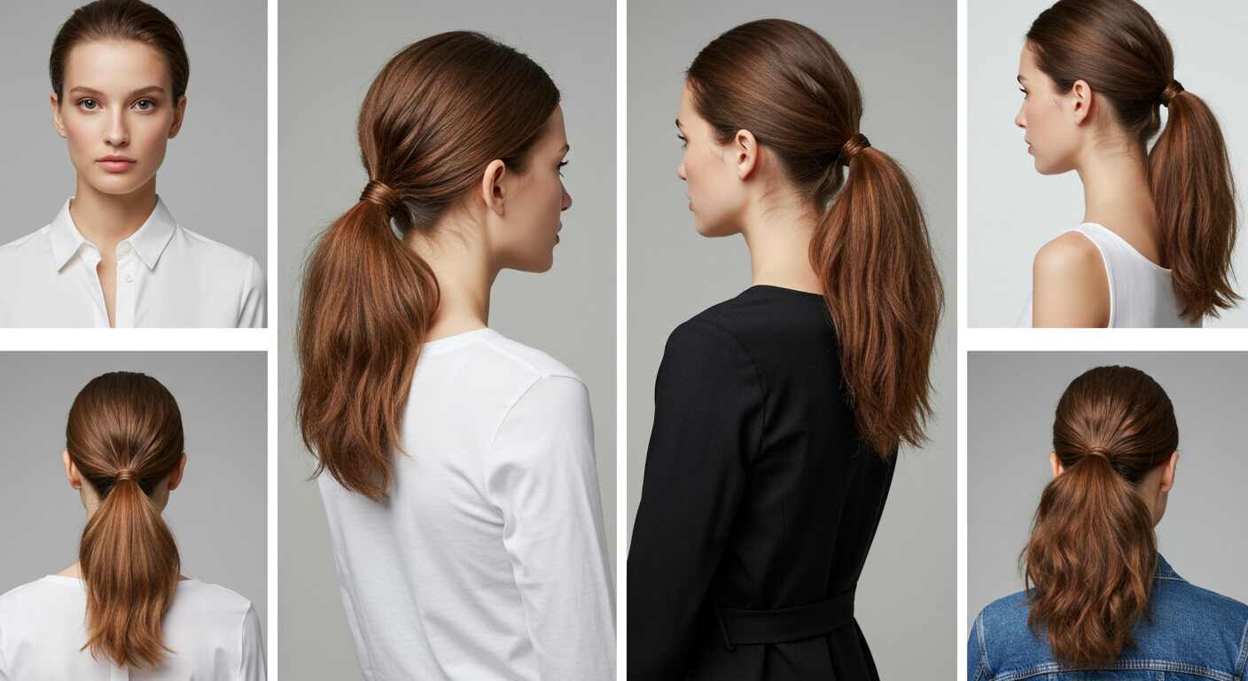 12 Effortless Ponytail Hairstyles for Easy Medium Length Styling