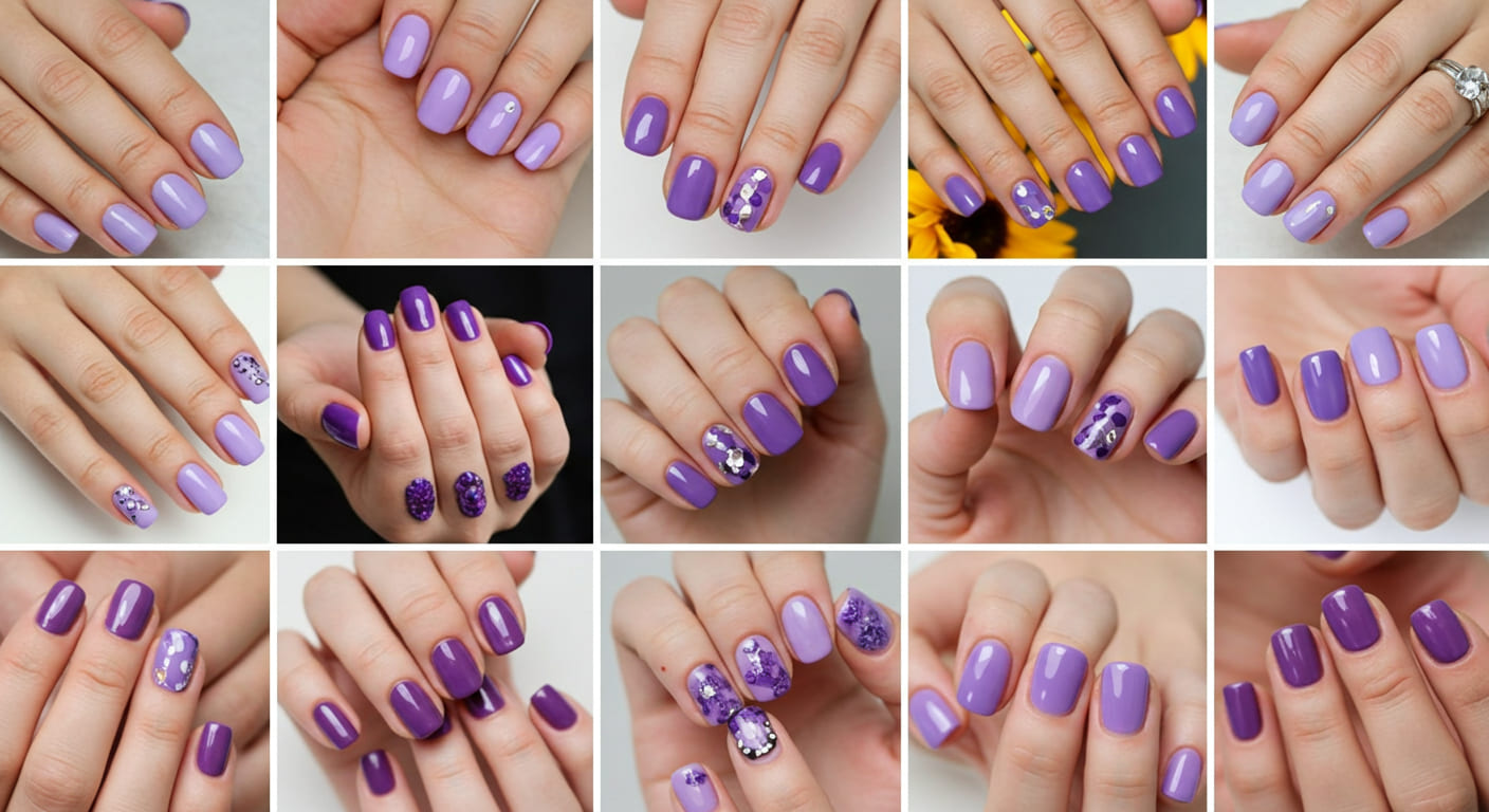 25 Purple Summer Nails You’ll Love in 2025