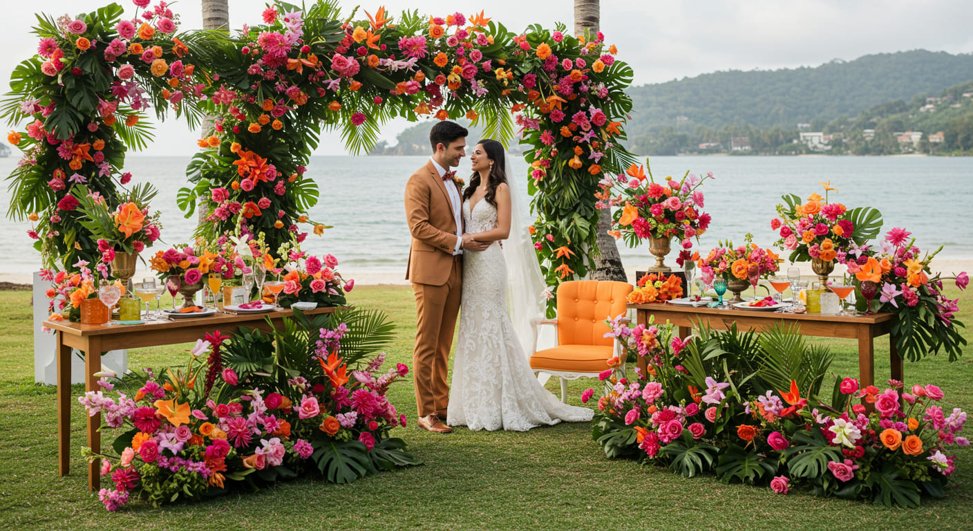 27 Jaw-Dropping Tropical Wedding Inspo That Will Blow Your Guests Away