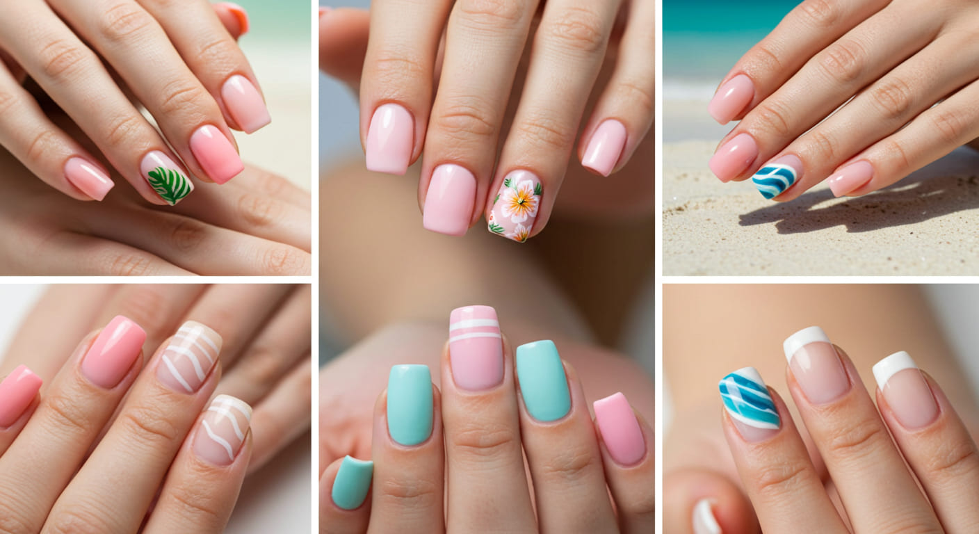 25+ Simple Summer Nails 2025 Perfect for the Sun-Kissed Season