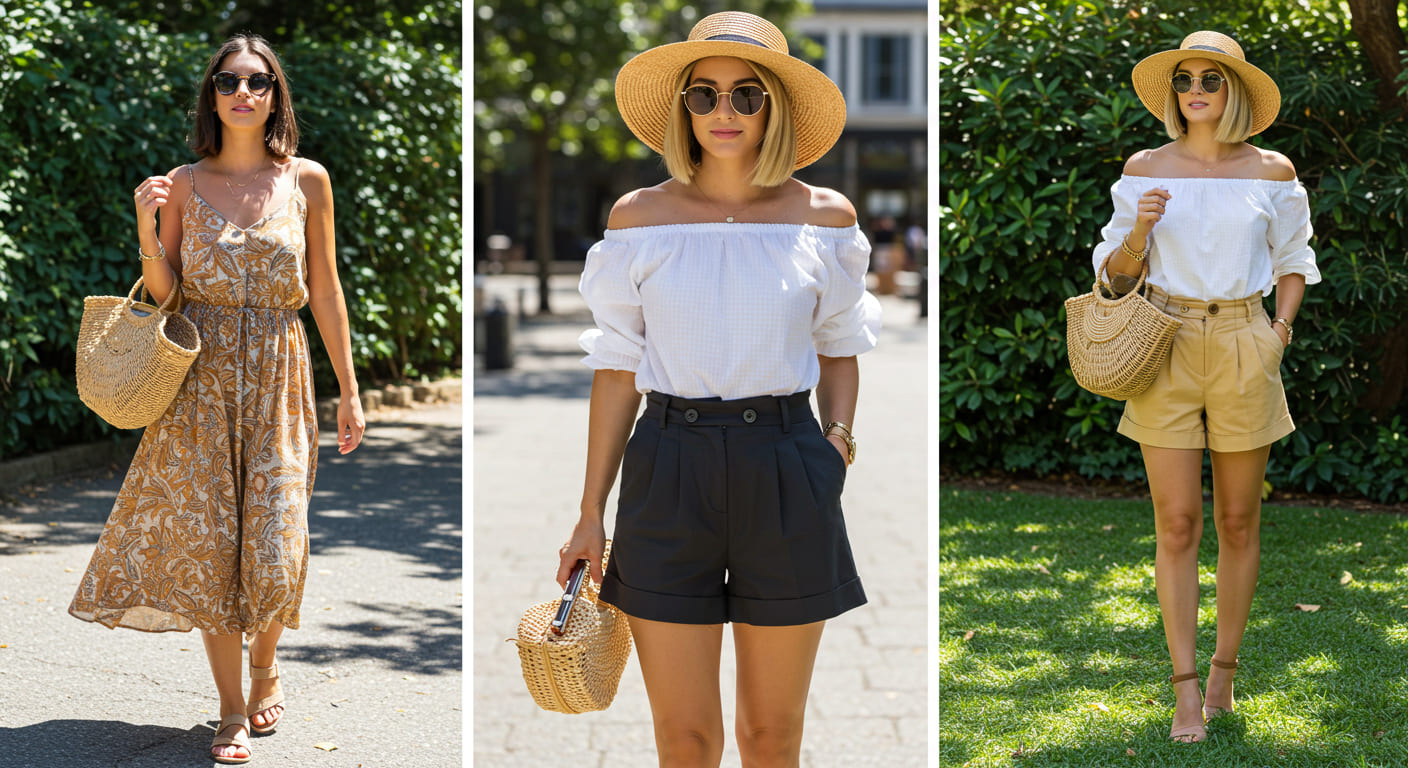 23 Effortlessly Summer Outfit Ideas To Keep You Stylish And Cool