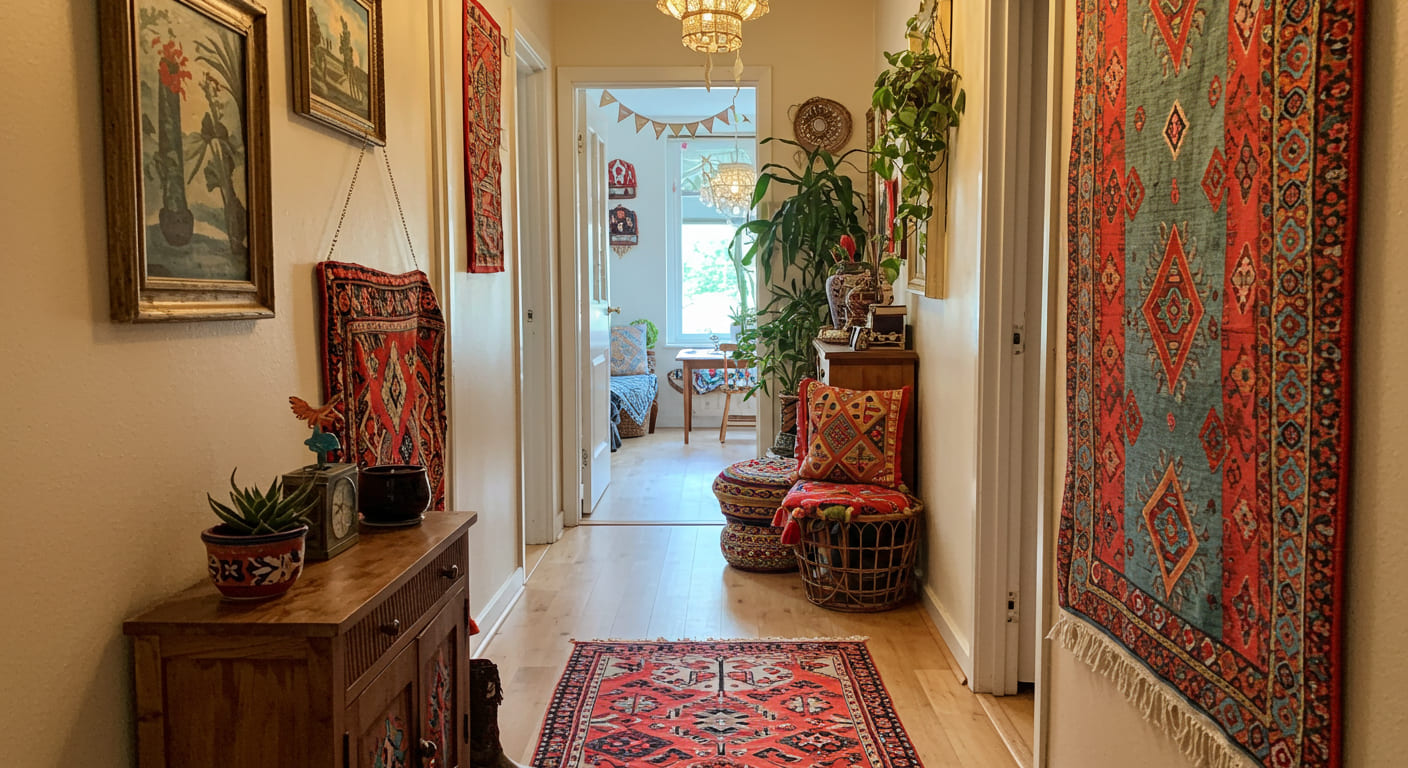 23+ Must-Try Boho Hallway Styles for a Dreamy Home