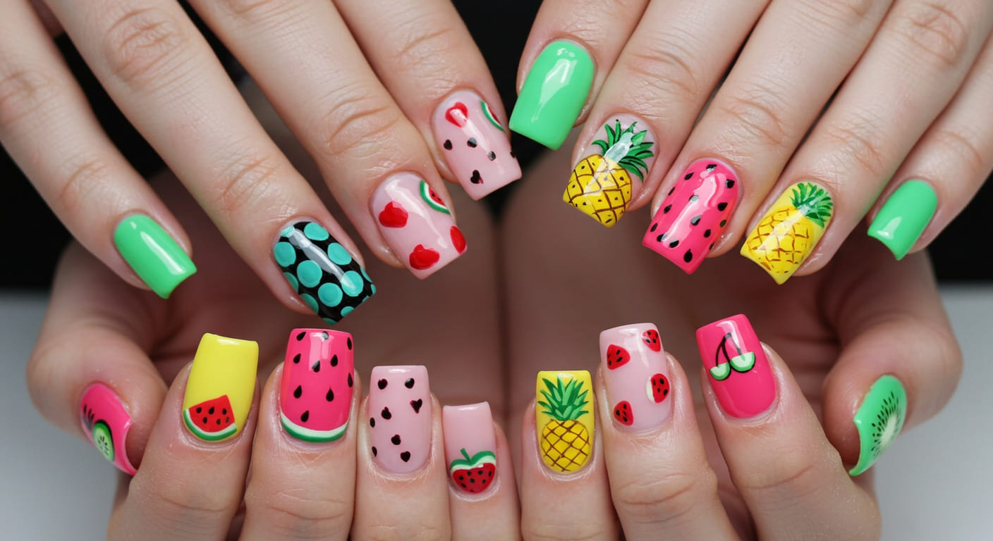 23 Fruit Nail Art Ideas for Summer Fun 2025