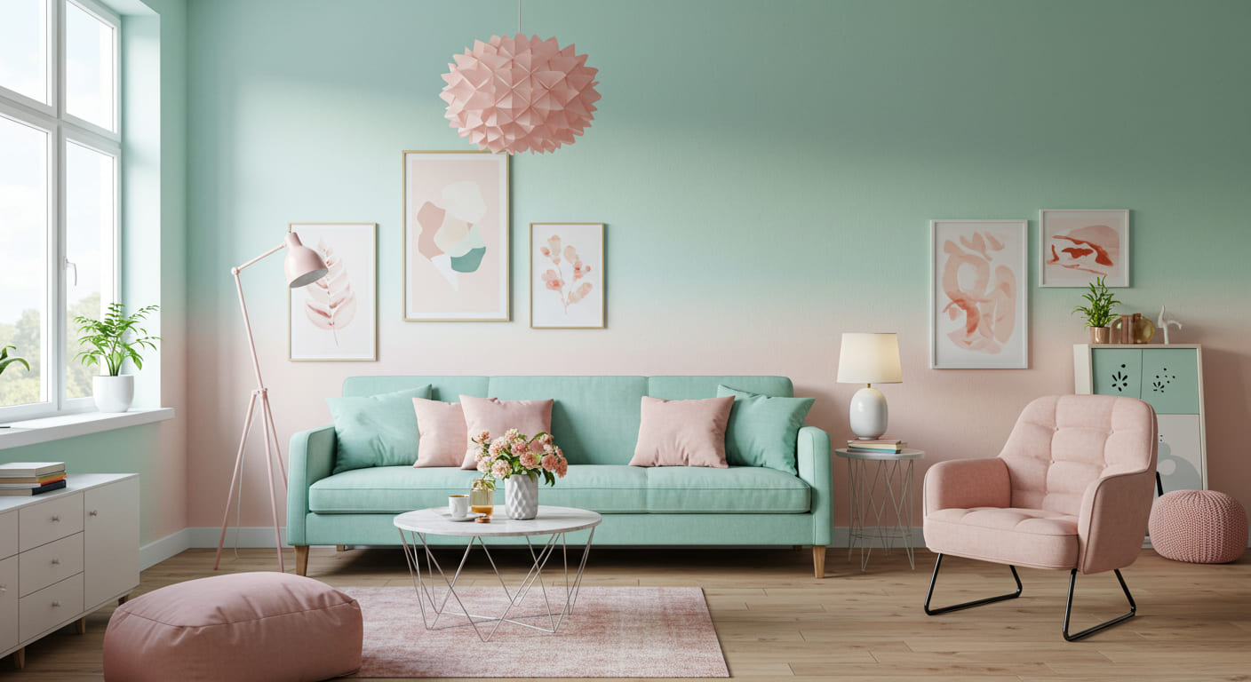23 Trendy Pastel Wall Ideas For Your Home