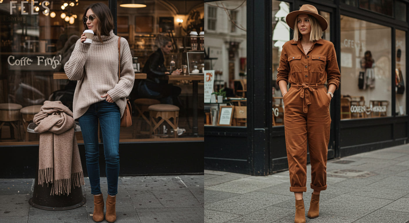 21 Cozy Coffee Shop Outfits To Look Your Best