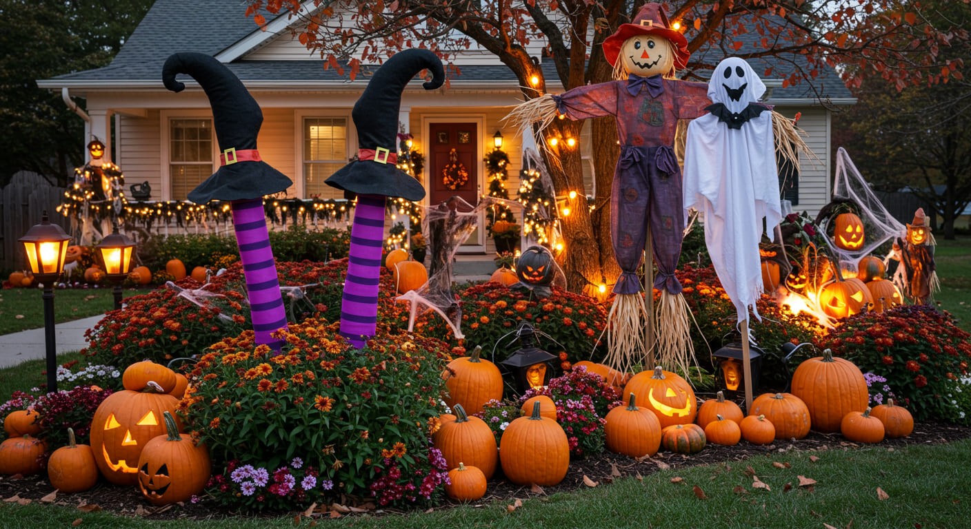 15 Outdoor Halloween Decor Ideas