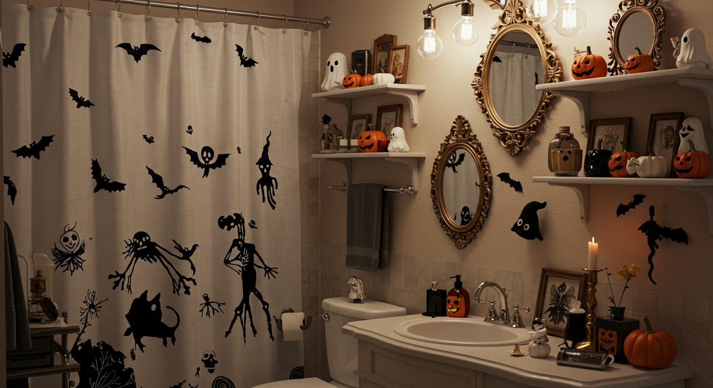 11 Halloween Bathroom Decor Ideas