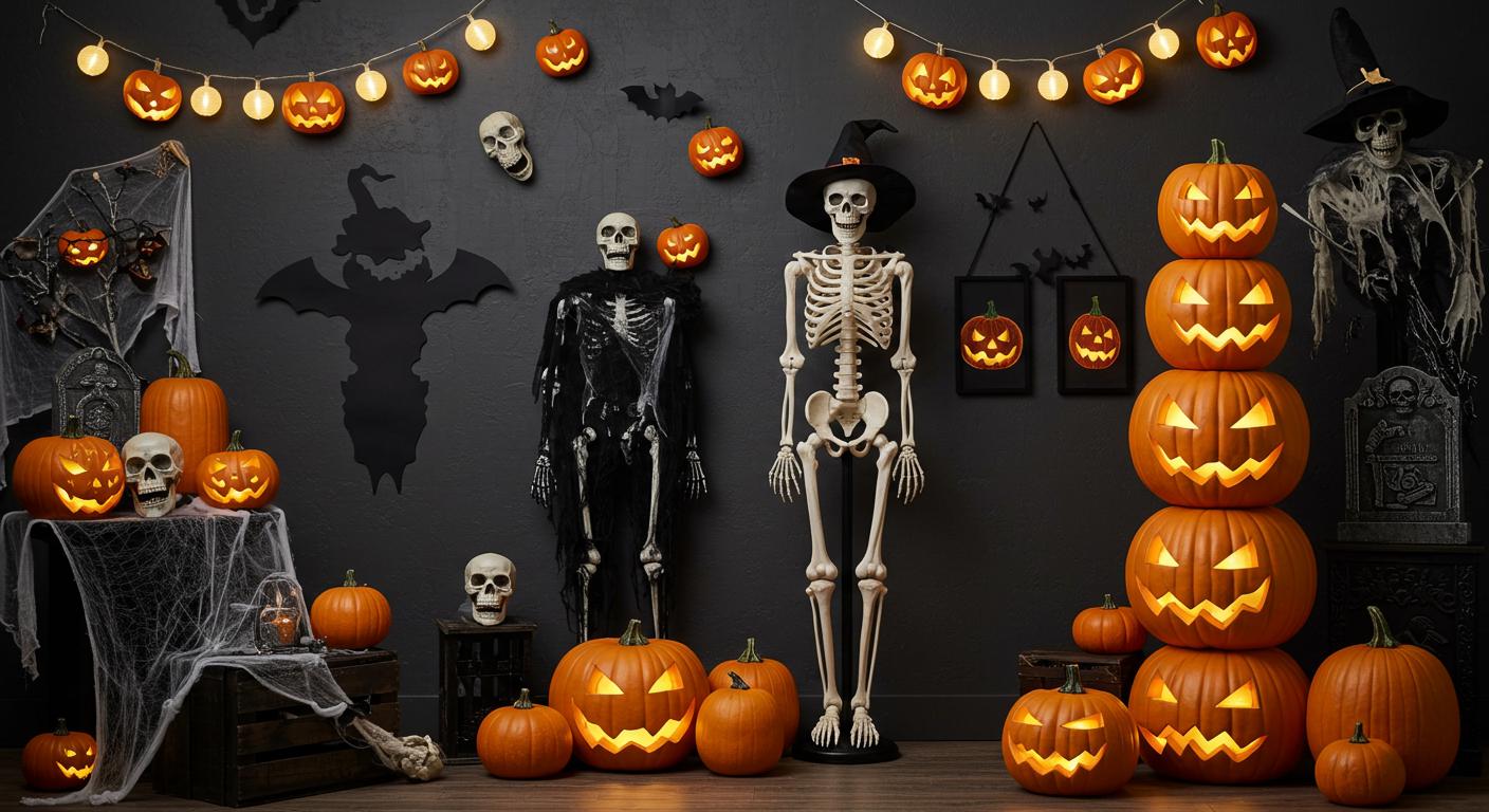 15 Halloween Wall Decor Ideas