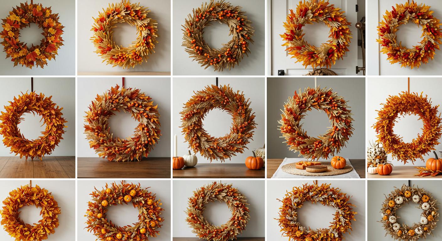 15 Fall Wreath Styles to Try