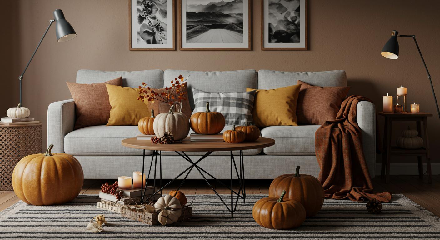 15 Cozy Modern Fall Décor Ideas