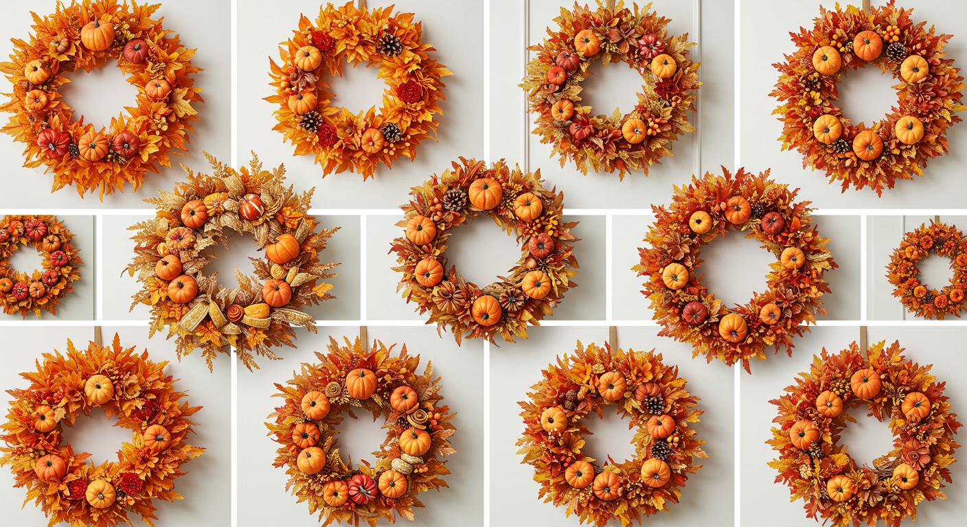 15 Fall Wreath Ideas to Welcome the Season