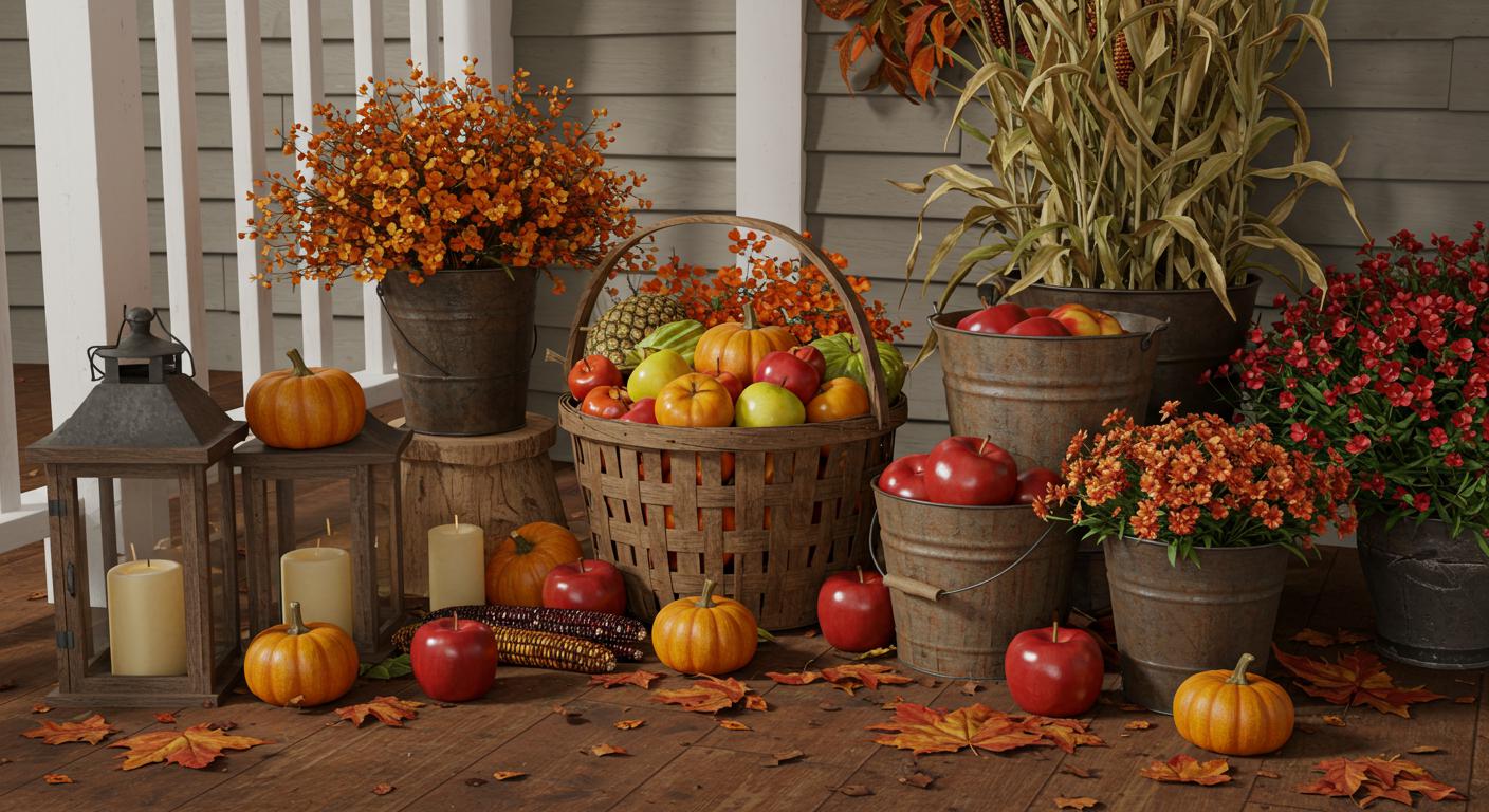 15 Cozy Fall Porch Decor Ideas